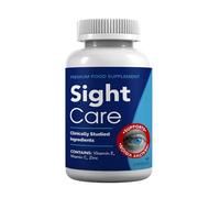 Sight Care Eye Support Capsules - with Bilberry, Lutein 10mg, Zeaxanthin 2mg, Pine Bark, Vitamin C, Vitamin E & Zinc - 60 Vegan Capsules - Supplements Sanctuary