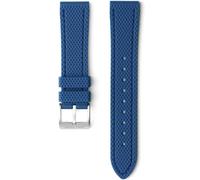 Sight Focus 20mm 22mm Rubber Watch Band Replacement for Men and Women, Dustproof Rubber Watch Strap Soft Breathable,Durable Universal Watchband Suitable for Smart, Quartz, Mechanical Watch, Blue, 20mm