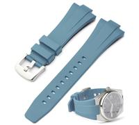Sight Focus FKM Fluororubber Quick Release Rubber Watch band for Tissot PRX Watch 40mm Series,12mm Replacement Watch Strap for Tissot PRX Powermatic 80 Bracelet Men Women Watchband