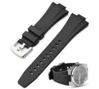 Sight Focus FKM Fluororubber Quick Release Rubber Watch band for Tissot PRX Watch 40mm Series,Replacement Watch Strap for Tissot PRX Powermatic 80,12mm Bracelet Men Women Watchband