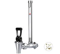 Sight Glass Spigot for Berkey Water Filter Gravity-Fed System,10"Inside Brass Sight Glass Clear View Water Level View Stainless Steel Spigot for Berkey&Waterdrop Alexapure Purewell Gravity Filter Tank