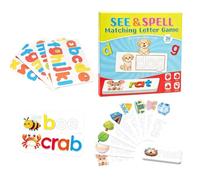 Sight Word Flash Cards Double-Sided Fine Motor Phonics Learning Toys