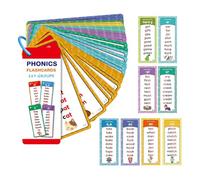 Sight Word Flash Cards Double-Sided Rhyming Educational Toys