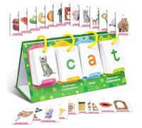 Sight Word Phonics Spelling Games, Educational Sight Word Spelling Cards, Fun Preschool Kindergarten Toddler Learning Activities for Kids, Perfect for Girls and Boys to Enhance Vocabulary