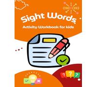 Sight Words Activity Workbook for kids