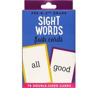 Sight Words Flash Cards (70 double-sided cards): Pre-k-2nd Grade