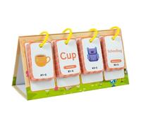 Sight Words Flash Cards, 96 Pieces Educational Word Builder Game, Sensory Homeschool Supplies, Learning Reading Tools, Literacy Development Set