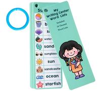Sight Words Flash Cards for Kindergarten - High Frequency Vocabulary Builder for Preschool, Card Reading for 3+ Year Old Boys Girls Voc Cards