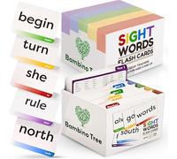 Sight Words Flash Cards Set - Preschool to Year 3-600 Words from Dolch's and Fry's Lists with 18 Mini Games