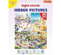 Sight Words Hidden Pictures (Grades 1-2): Full Color Search and Find Puzzles with Sight Word Items to Find! (BrainLounge)