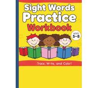sight words practice workbook for ages 5-8