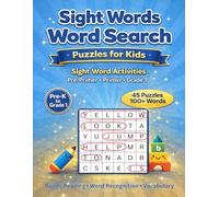 Sight Words Word Search Puzzles for Kids: Fun Sight Word Practice Games for Pre-K, Kindergarten and Grade 1 Early Readers