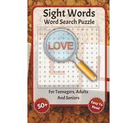 Sight Words Word Search Puzzles: Word search puzzles with easy-to-read font featuring sight words, learn sightwords, learn to read and more | 6x9 ... idea for holidays, vacations and relaxation