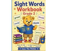 Sight Words Workbook for Kids Grade 2: 100 High-Frequency Words 101-200 with Read, Trace, Write, Sentences and Flash Card Practice | Grade 2 (Grammar & Language Workbook Series)