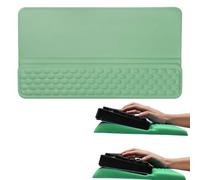Sightday Keyboard Wrist Rest with Stand,2-in-1 Keyboard Wrist Support,Soft Memory Foam Keyboard Mat, Non-Slip Keyboard Rest for Home,Office,Gaming,Desk Accessories(Green)