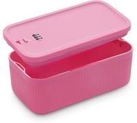 Sightday Lockable Storage Box,Medicine Storage Box,Fridge Lock Box For Kitchen/Home/School/Fridge/Personal/Travel/Office/Cell Phone(Pink)