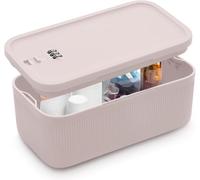 Sightday Lockable Storage Box,Medicine Storage Box,Fridge Lock Box For Kitchen/Home/School/Fridge/Personal/Travel/Office/Cell Phone(Beige)