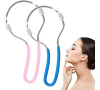 Sightfelt Women's Facial Hair Remover, 2025 New Stainless Steel Spring Hair Remover for Face, Handheld Sightfelt Epilator for Women Face, Chin Hair, Upper Lip Hair, Women Mustache (Mixed*2)