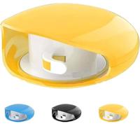 Sightgaze Automatic Cord Reel, Retractable Cable Management Charging Cord Organizer, for USB, Headphone, Data Cables, No More Tangled Cords(Yellow)