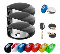 Sightgaze Automatic Cord Reel, Sightgaze Retractable Cable Management Charging Cord Organizer, for USB, Headphone, Data Cables, No More Tangled Cords (Black,3PCS)