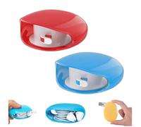 Sightgaze Automatic Cord Reel, Upgrade Retractable Extension Travel Cord Organizer, Automatic Cord Reel, A Simple Pull Then Will Automatics Withdraw, for Headphone, Data Cables (2pcs,e)