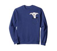 Sighthound Greyhound Whippet Dog In Pocket Sweatshirt
