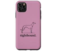Sighthound Minimalist One Line Art Greyhound Dog Lover Case for iPhone 11 Pro Max