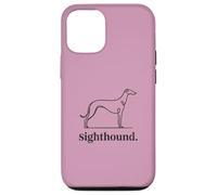 Sighthound Minimalist One Line Art Greyhound Dog Lover Case for iPhone 12/12 Pro