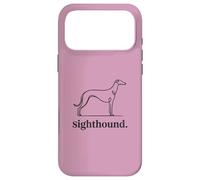 Sighthound Minimalist One Line Art Greyhound Dog Lover Case for iPhone 17 Pro Max
