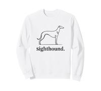 Sighthound Minimalist One Line Art Greyhound Dog Lover Sweatshirt