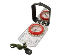 Sighting Compass with Map Ruler and Clinometer for Outdoor Navigation, Camping, Hiking, Hunting, and Mountaineering Activities (4.06 x 2.68 Inch)