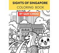 Sights of Singapore Coloring Book