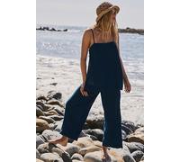 Sightseer Linen Co-Ord by free-est at Free People in Poseidon, Size: Small - female