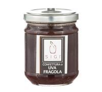 SIGI Azienda Agricola ISABELLA GRAPE Jam | Free of Food Dyes, Preservatives and Additives | 100% Artisanal and Natural | Handmade and Made in Italy | Jar 220gr.
