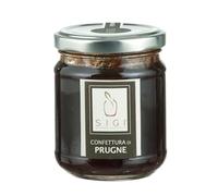 SIGI Azienda Agricola PLUM Jam | Free of Food Dyes, Preservatives and Additives | 100% Artisanal and Natural | Handmade and Made in Italy | Jar 220gr.