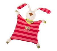 sigikid 26 x 26 x 8 cm Babyspielzeug Bunny Comforter (Pink)