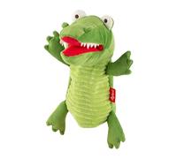 SIGIKID 42756 My Little Theatre Crocodile Hand Toy for Girls and Boys Baby Toy Recommended from 1 Year Green, 15 x 17 x 24 cm