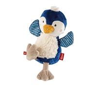 SIGIKID 43274 Penguin Patchwork Sweety, Plush, Cuddly Toy, Soft Toy, Classic Colours, from 3 Months