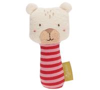 Sigikid Baby Plush Soft Toy Cuddly Animal Polar Bear Rattle - Organic Cotton