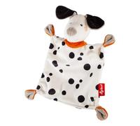 sigikid Dalmatian Cuddle Blanket, Dotson Baby Toy with Black and White Contrast Comforter, Comforter Blanket Gift for Babies from Birth