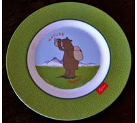 Sigikid KIDS PLATE "FOREST GRIZZLY", Melamine, New