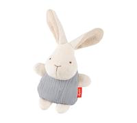 sigikid Sigibaby Grasping Toy Rabbit, Baby Toy for Gripping, Discovering and Playing with Rattle Gift for Babies from Birth