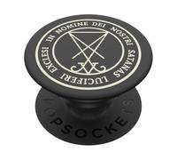 Sigil of Lucifer Hell Devil Wicca Satan Pagan trve Metalhead PopSockets Adhesive PopGrip
