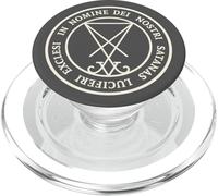 Sigil of Lucifer Hell Devil Wicca Satan Pagan trve Metalhead PopSockets PopGrip for MagSafe