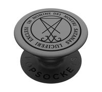 Sigil of Lucifer Hell Devil Wicca Satan trve Metalhead Pagan PopSockets Adhesive PopGrip