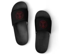 Sigil of Lucifer Women's House Slippers for Men Shower Slides Bathroom Shoes Sandals 38 (240mm)
