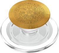 Sigillum Dei GOLD Aemeth Seal of God Magical Diagram PopSockets PopGrip for MagSafe