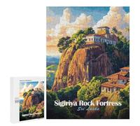 Sigiriya Rock Fortress Jigsaw Puzzle, 500 PCS, Relaxing Activity for Adults, A Detailed Puzzle Experience for Adult Hobbyists