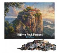 Sigiriya Rock Fortress, Sri Lanka Jigsaw Puzzle for Adults, 500 Pieces | Visual matching and sorting: a clear build method over several sessions.