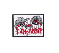 SigitasTrading Clown Nu Metal Band Patch Badge Embroidered Iron-on Applique Souvenir Accessory